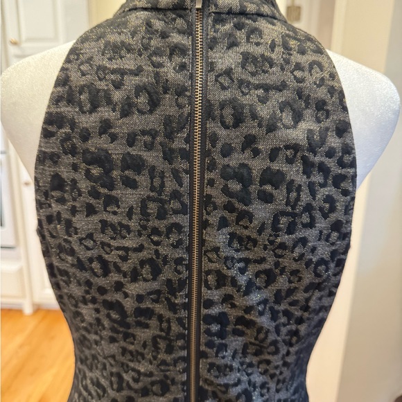 Adrianna Pappel Mock Neck Sleeveless Cocktail Dress - Picture 6 of 12